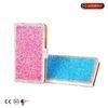 Rhinestone Book Wallet Cell Phone Cases Flip Handmade For Samsung Galaxy s4 / s2