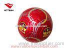 Rubber bladder Adult Size Soccer Ball / Hand Stitched Soccer Ball