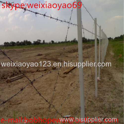 2015 hot sale 12 14 16 gauge galvanized GI barbed wire