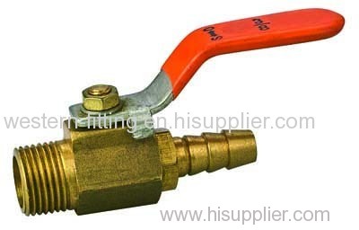 Brass Mini Ball Valve For Gas with drawn Steel Handle