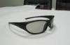 Red Blue Linear Polarized 3D Glasses , 0.72mm TAC Polarized Lens Green Magenta