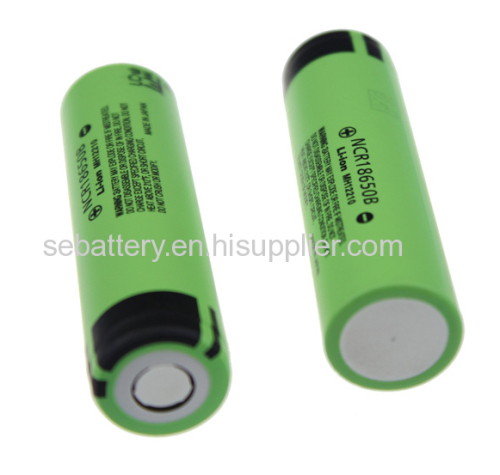 Lithium ion battery cell 18650 3400mAh 
