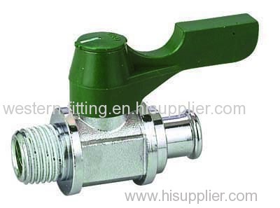 Brass Ball Cock Valve Female X Nozzle