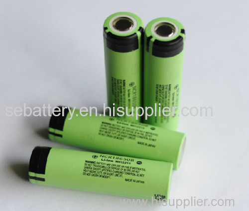 rechargeable li ion battery 18650 3.7v 3400mah