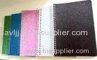 Pink Sequin Soft Cardboard Cover Notebook Journal for business / office