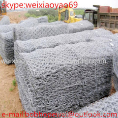 Retaining Wall Metal Wire Mesh Gabion Box Stone Cage