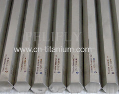 Titanium GR5 ASTM B348 Hexagonal rod cold rolled surface
