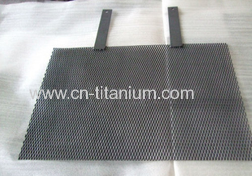 Titanium anode with lead dioxide coated GR1 titanium mesh 3*600*900mm