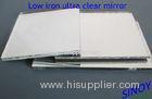 Low Iron Ultra Clear Glass Mirror , Ultra Clear Silver Glass Mirror