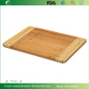 Two-Tone Bamboo Cutting Board With Flat Grain