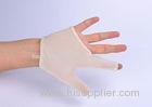 White Web Fabric Sanitary Handhold Glove To Prevent Hand Injury