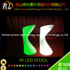 RGB Colorful LED Lighted Glowing Plastic Bar Stools