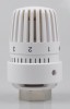 CE Brass+plastic white color with liquid sensor temperature control 6-28degree thermostatic head