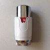 CE thermostatic radiator valve with liquid sensor chromed