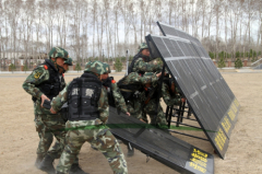 military observation points barriers