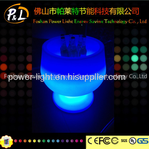 Bar Furniture Color Changing LED Beer Ice Bucket