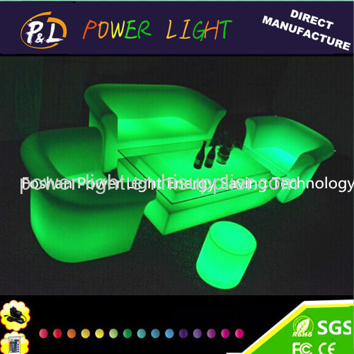 Wedding Furniture, Event Furniture, Bar Furniture RGB LED Sofa