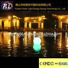 Outdoor Swim Pool Waterproof RGB Plastic LED Round Ball