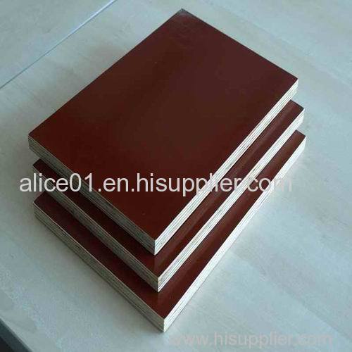 Black film Shuttering Plywood ISO9001:2000 Standard Poplar core