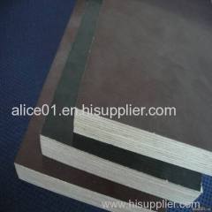 Poplar core Film Faced Plywood ISO9001:2000 Standard with urea-formaldehyde glue