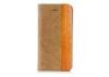 Leather Book Style Wooden iPhone 4 Cover / Wooden iPhone Back Covers