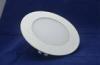 High Power Commercial 15 Watt Round LED Panel Light Flush Mount 50 - 60Hz 1500lm