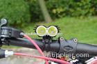 Waterproof IPX6 2000 Lumen LED Bicycle headlight 20W , 4*18650 battery pack