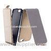 Golden PU Leather Iphone 5 Leather Flip Case Handmade Alligator Phone Case iPhone