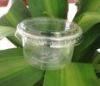 90ml Mini Disposable Dessert Cups Flat Lid For Salad / Ice Cream
