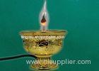Zinc die casting ghee lamps for buddhist ornaments