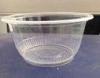 500ml Clear Disposable Plastic Cups Round Bowl For Ice Cream PP
