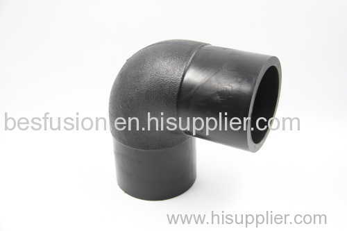 HDPE Butt Fusion Fittings Elbow 90 deg PE Pipe Fittings