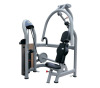 Chest press of muscle exerciser