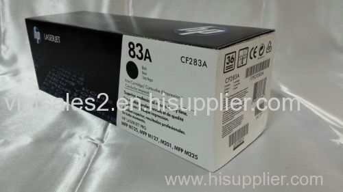Original Quality CF283A Black Toner Cartridge for Laserjet M127 Printer