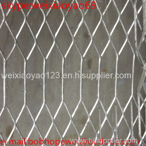 4Mm Thickness Low Carbon Steel Galvanized Honeycomb Expanded Metal Mesh