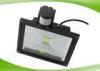 Black Body 30Watts LED FloodLight with PIR Motion Sensor , LED Corridor Lighting