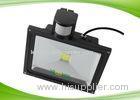 Black Body 30Watts LED FloodLight with PIR Motion Sensor , LED Corridor Lighting