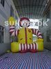 Custom inflatable advertising , FR Inflatable Clown Model For Exhibition