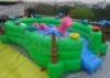 Inflatable Fun City Dinosaur Theme Children Playground Equipment For Outdoor Commercial Use