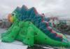 Dinosaur Kids Inflatable Slides For Amusement Park With Durable Vinyl