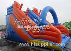 Waterproof Tarpaulin Kids Inflatable Slides Double Stitch , Inflatable Kids Slides