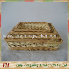 Europe style Pure handmade willow fruit tray in UK