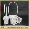 Easter Cane White Wicker and Small Wicker Gift Baskets