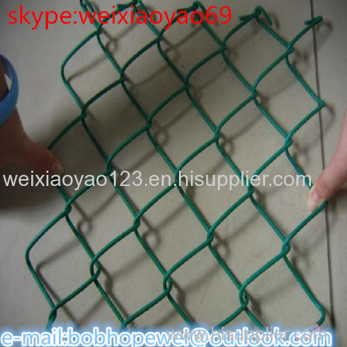 Cheap PVC Coated Chain Link Fencing(Factory)