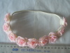 New Handmade Silk Floral Hair Wreath and Flower Head Garland