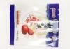 Clear Colorful Flexible Packaging Bag , simple Back seal Bag for jujube