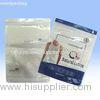 Gravure Printing Ziplock Resealable Plastic Bag, Plastic Garment Bags With Zipper Top Custom Made