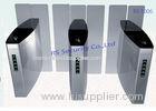 Security Flexible Biometric Speed Turnstile Flap Barrier Gate With Relay Signal