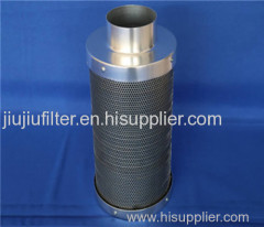 Indoor Greenhouse Hydroponic Round HEPA Active Cartridge Carbon Air Filter