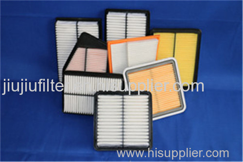 Auto air filter media